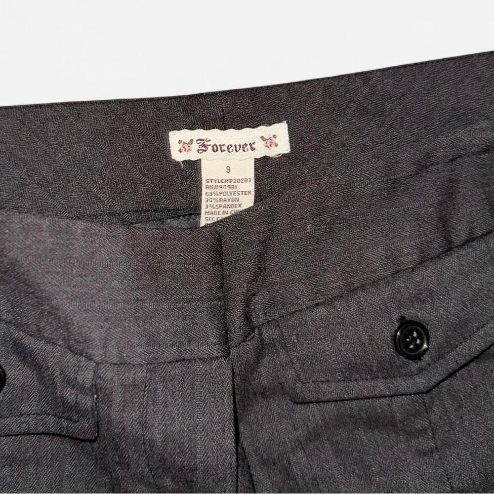 Forever 21 Women's Grey/Brown Slacks